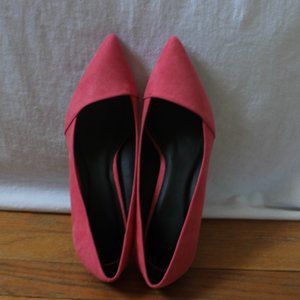 ASOS NWOT hot pink pointed toe heels